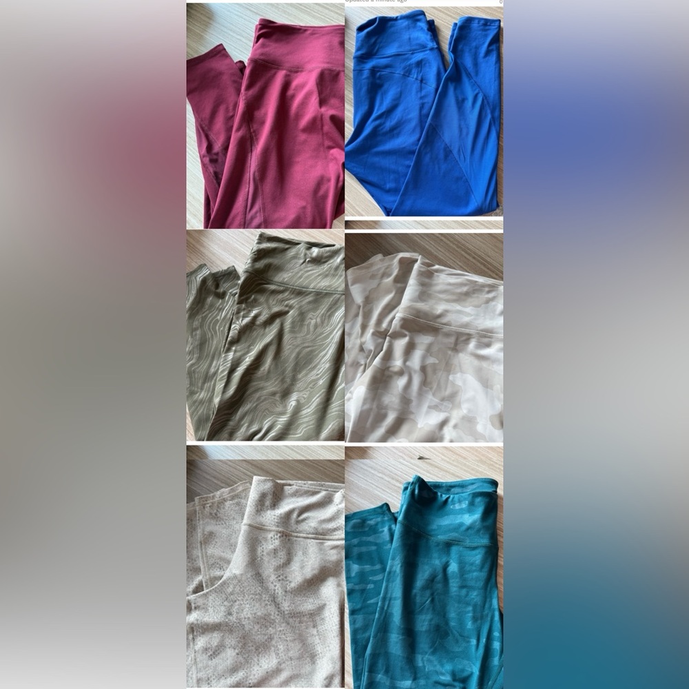 9 pairs Old navy workout leggings